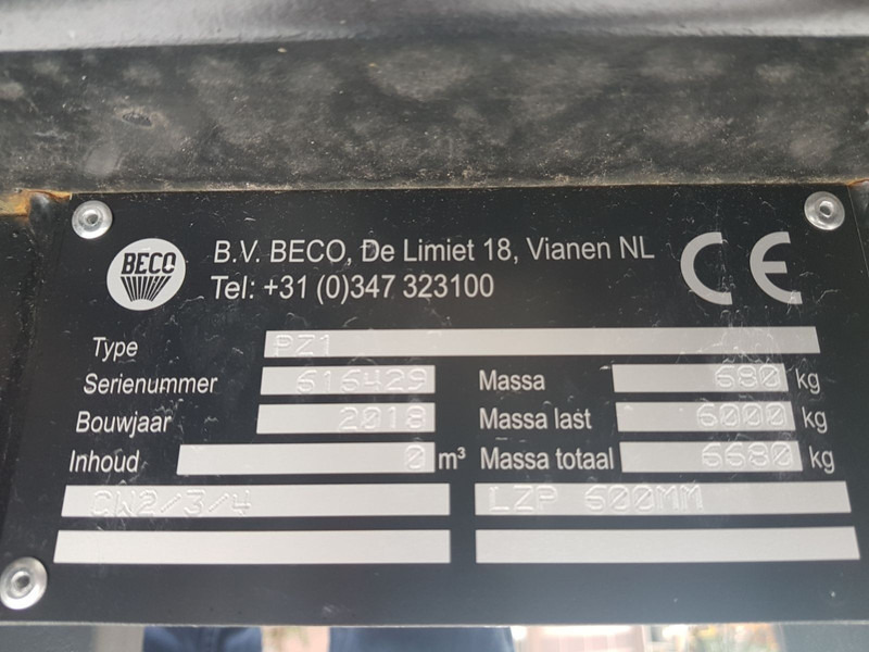 Beco PZ1 palletbord - Garfos por Equipamento de movimentação: foto 4 Beco PZ1 palletbord - Garfos por Equipamento de movimentação: foto 4