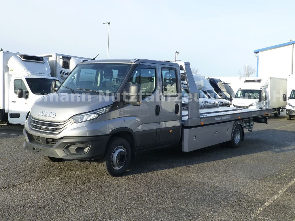 Iveco DAILY 70C18 DoKa Schiebeplateau Luftfed Navi - Caminhão reboque, Veículo comercial: foto 2 Iveco DAILY 70C18 DoKa Schiebeplateau Luftfed Navi - Caminhão reboque, Veículo comercial: foto 2