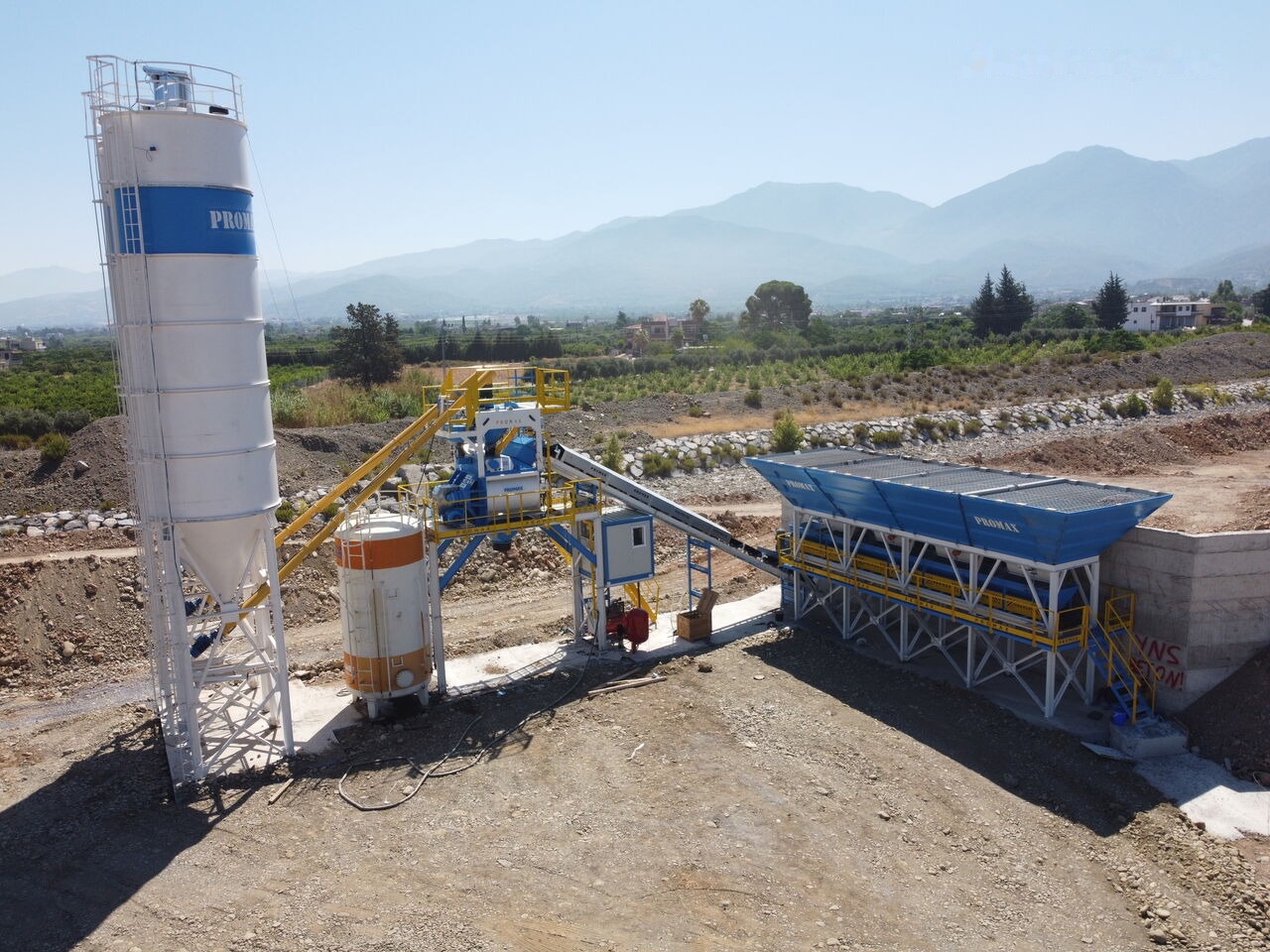 Promax Compact Concrete Batching Plant C100-TWN-LINE (100m3/h) - Usina de concreto: foto 5 Promax Compact Concrete Batching Plant C100-TWN-LINE (100m3/h) - Usina de concreto: foto 5