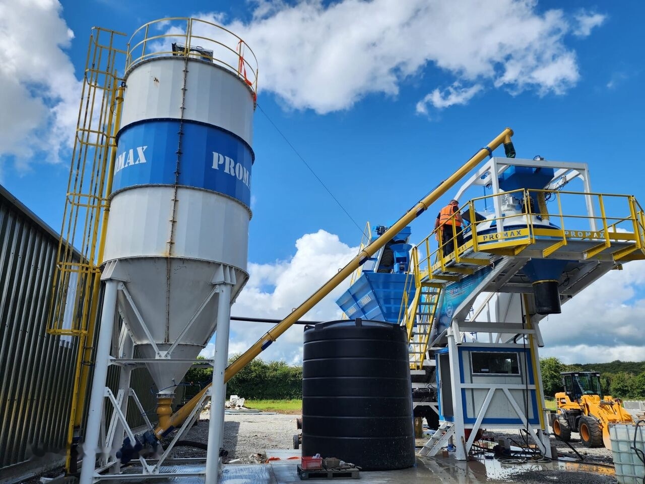 Promax Mobile Concrete Batching Plant PROMAX M60-PLNT (60m³/h) - Silo de cimento: foto 3 Promax Mobile Concrete Batching Plant PROMAX M60-PLNT (60m³/h) - Silo de cimento: foto 3