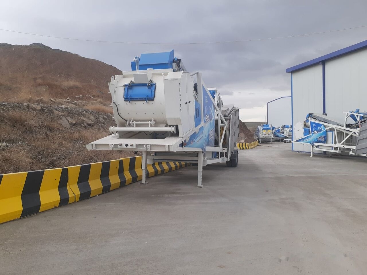 Usina de concreto novo Promax Mobile Concrete Batching Plant PROMAX M60-SNG (60m3/h): foto 27