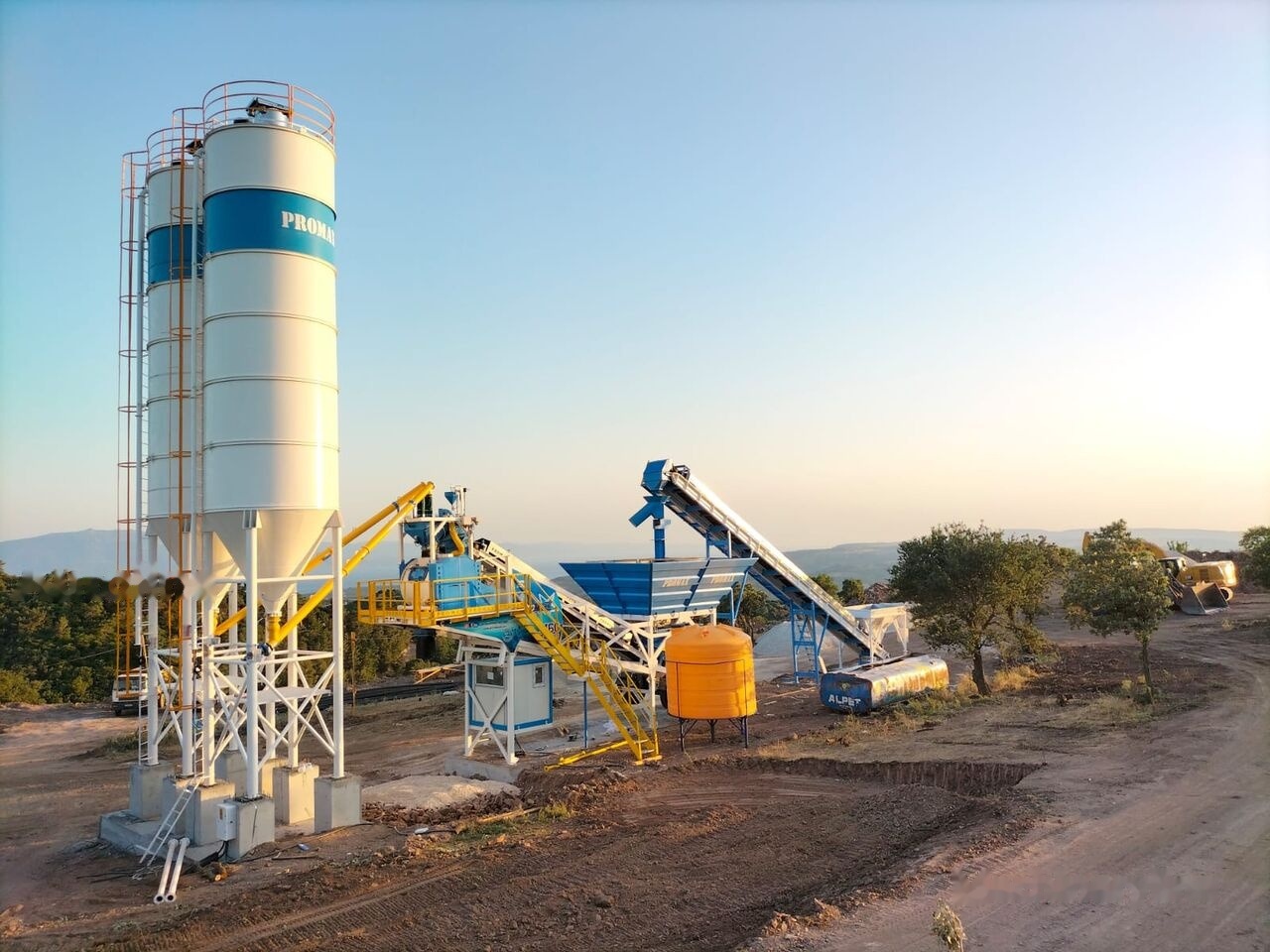Usina de concreto novo Promax Mobile Concrete Batching Plant PROMAX M60-SNG (60m3/h): foto 5