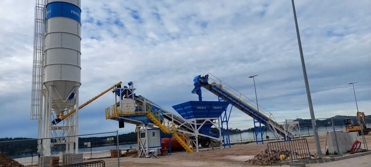 Usina de concreto novo Promax Mobile Concrete Batching Plant PROMAX M60-SNG (60m3/h): foto 20