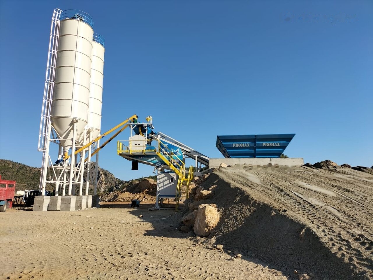 Usina de concreto novo Promax Mobile Concrete Batching Plant PROMAX M60-SNG (60m3/h): foto 6