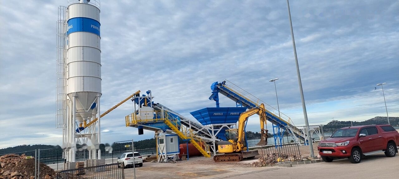 Usina de concreto novo Promax Mobile Concrete Batching Plant PROMAX M60-SNG (60m3/h): foto 18