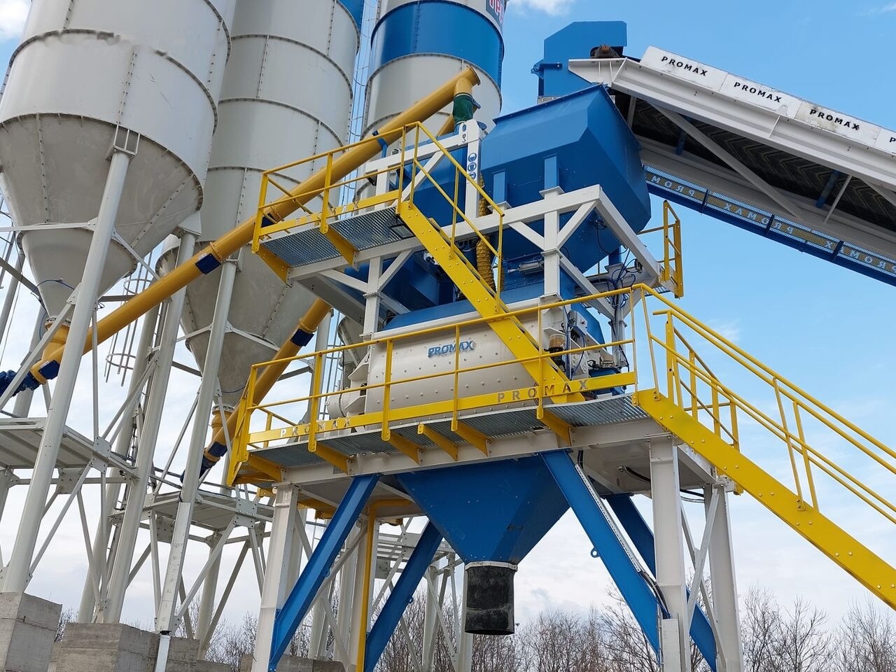 Promax Stationary Concrete Batching Plant S130-TWN (130m/h) - Usina de concreto: foto 5 Promax Stationary Concrete Batching Plant S130-TWN (130m/h) - Usina de concreto: foto 5