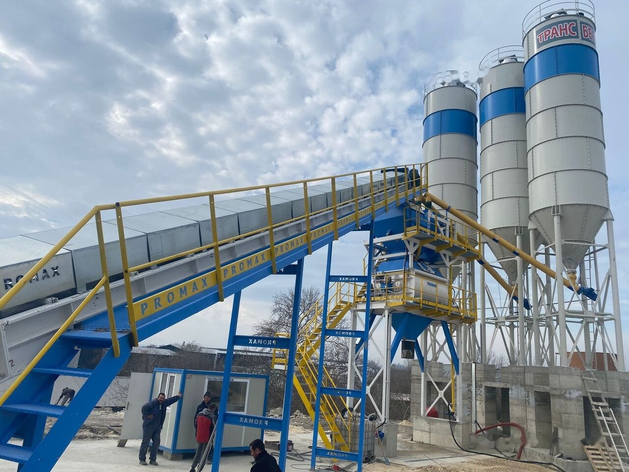 Promax Stationary Concrete Batching Plant S130-TWN (130m/h) - Usina de concreto: foto 4 Promax Stationary Concrete Batching Plant S130-TWN (130m/h) - Usina de concreto: foto 4