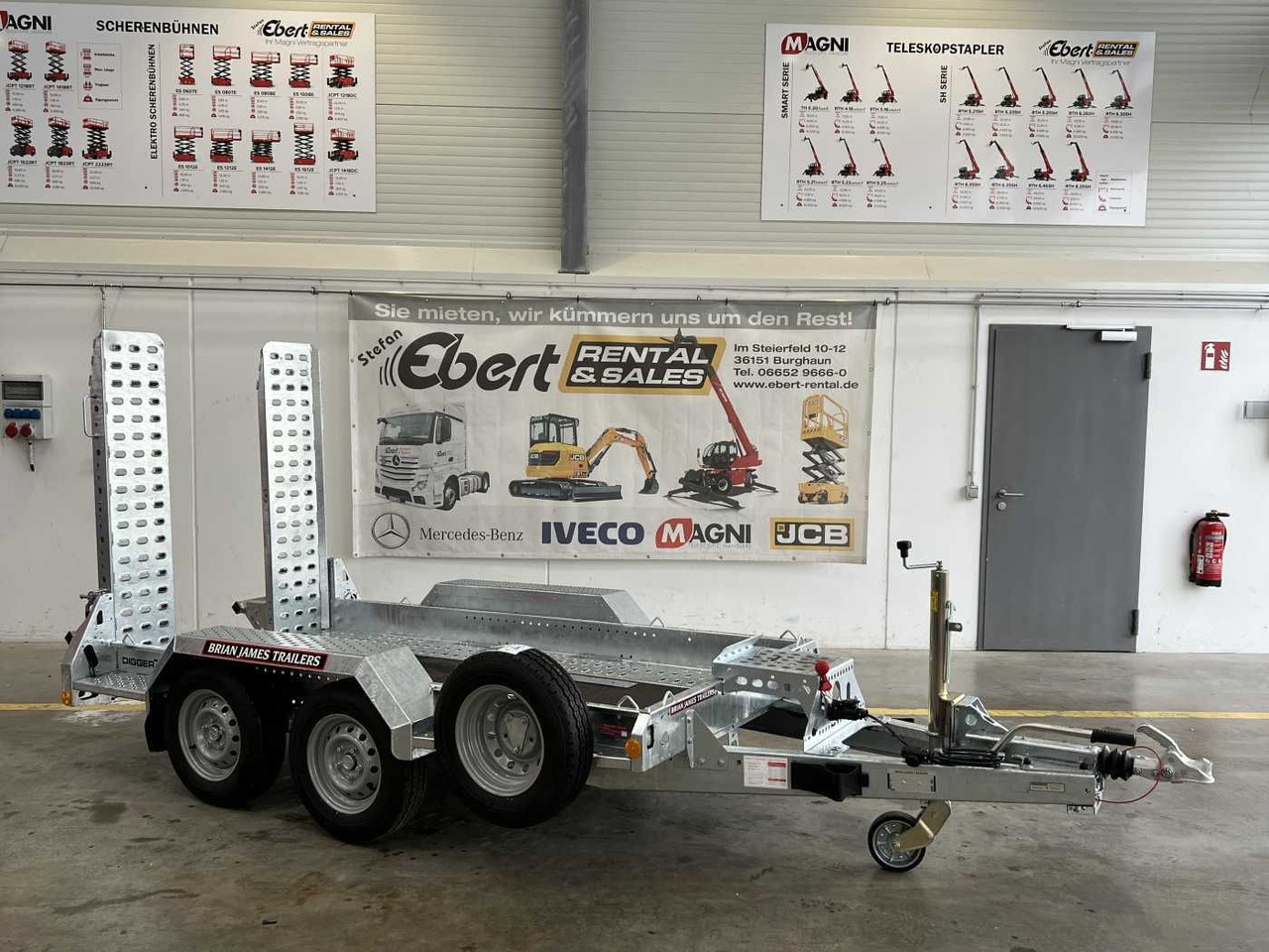 Brian James Cargo Digger Plant 2 / Länge: 2.800mm / 2.700kg - Reboque baixa: foto 1 Brian James Cargo Digger Plant 2 / Länge: 2.800mm / 2.700kg - Reboque baixa: foto 1