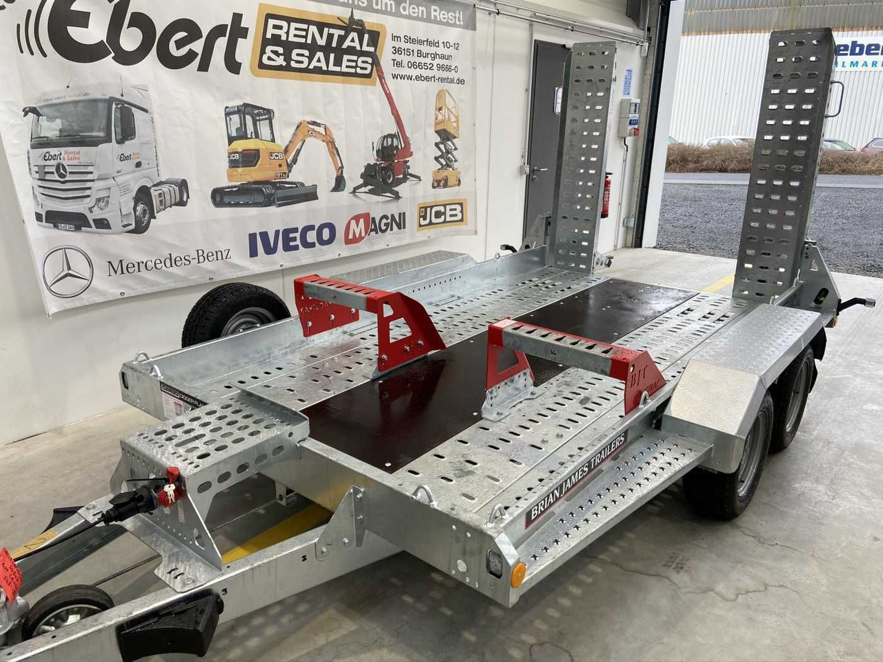 Brian James Cargo Digger Plant 2 / Länge: 3.200mm / 3.500kg - Reboque baixa: foto 5 Brian James Cargo Digger Plant 2 / Länge: 3.200mm / 3.500kg - Reboque baixa: foto 5