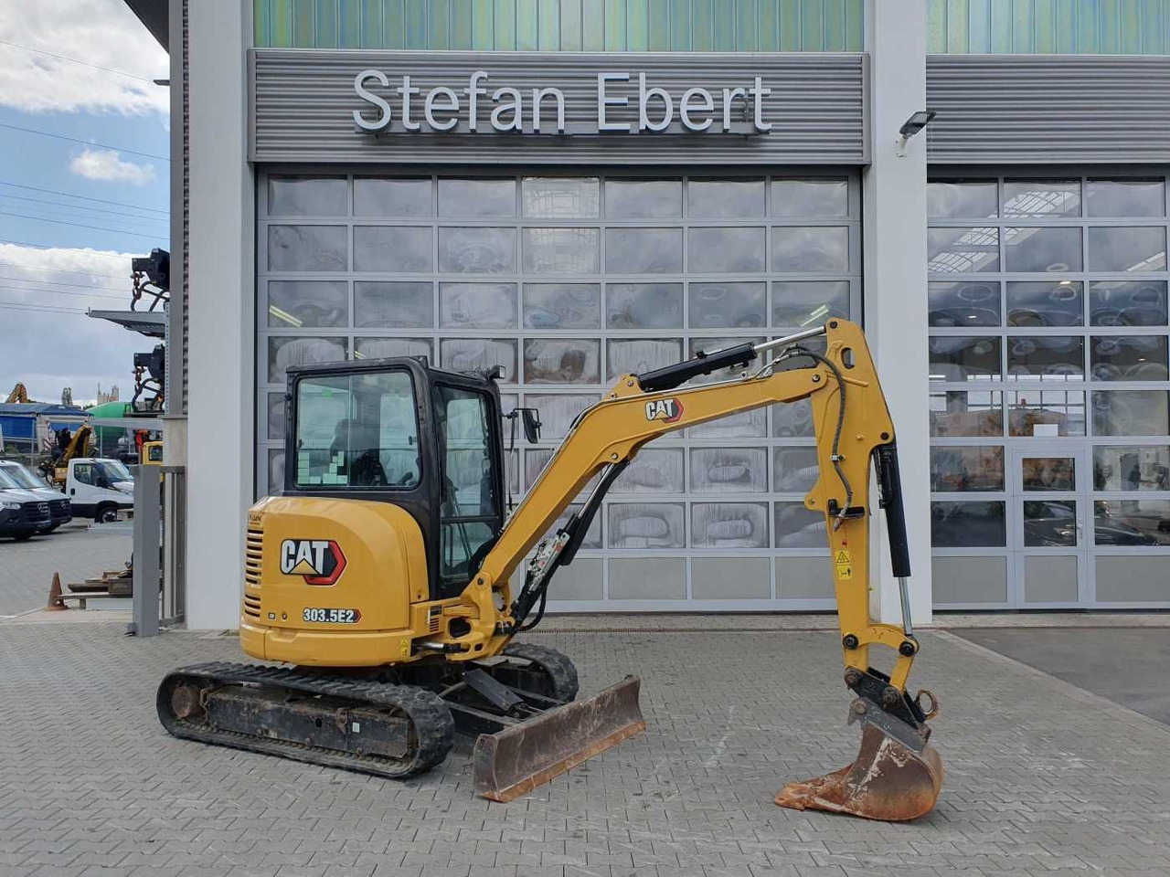 CAT 303.5E2CR / nur 2.107h! / 1x Tieflöffel / 2021 - Mini escavadeira: foto 1 CAT 303.5E2CR / nur 2.107h! / 1x Tieflöffel / 2021 - Mini escavadeira: foto 1