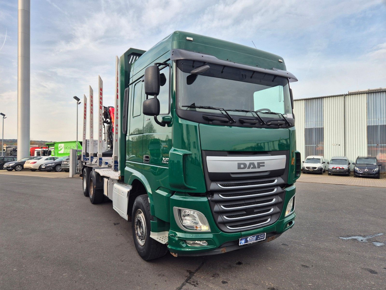 DAF XF 460 6x4 Epsilon M12Z91 - Camião de transporte de madeira, Camião grua: foto 3 DAF XF 460 6x4 Epsilon M12Z91 - Camião de transporte de madeira, Camião grua: foto 3
