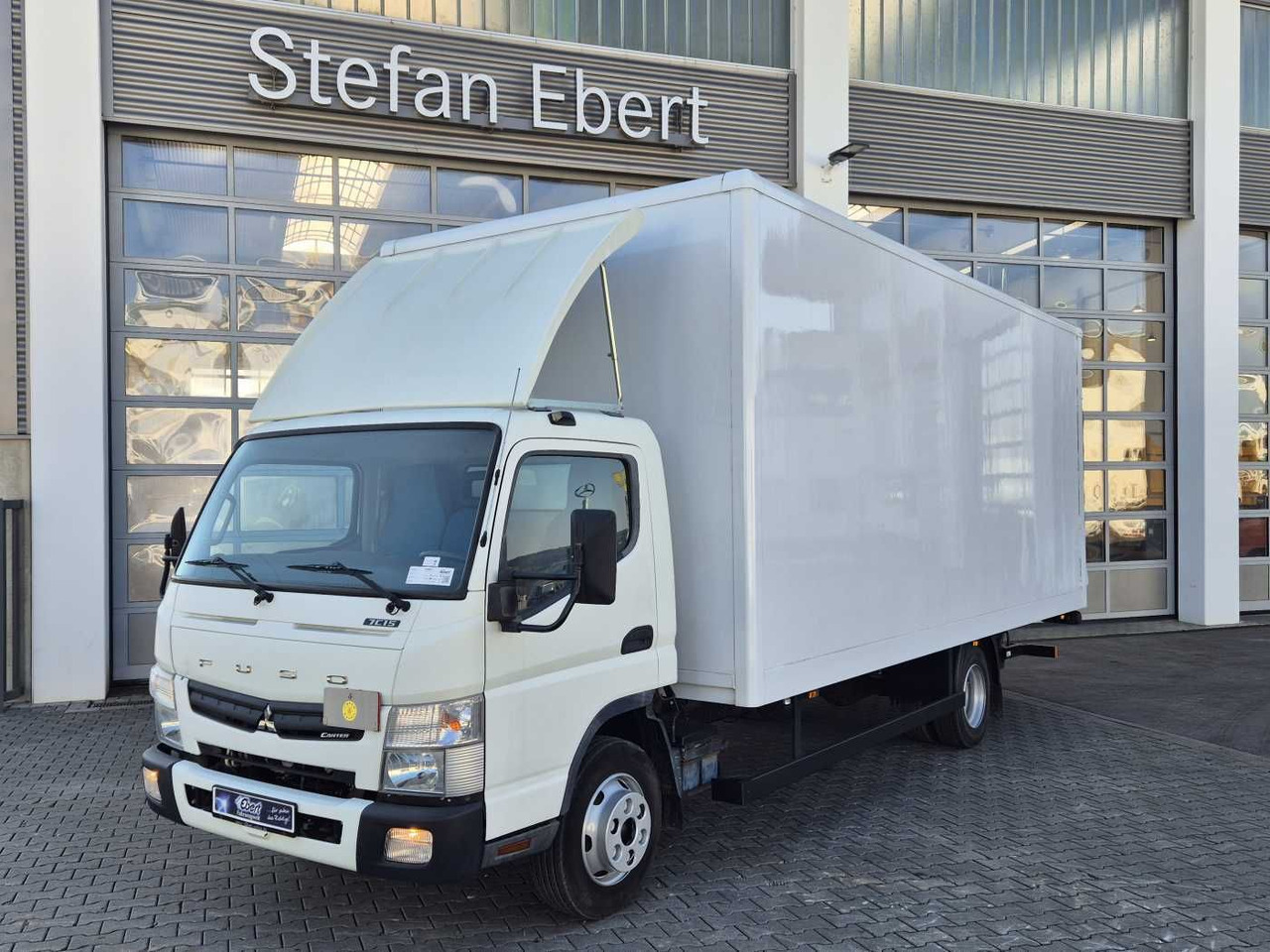 Carrinha de contentor FUSO Mitsubishi Canter 7C18 Koffer LBW Spoiler Klima: foto 1