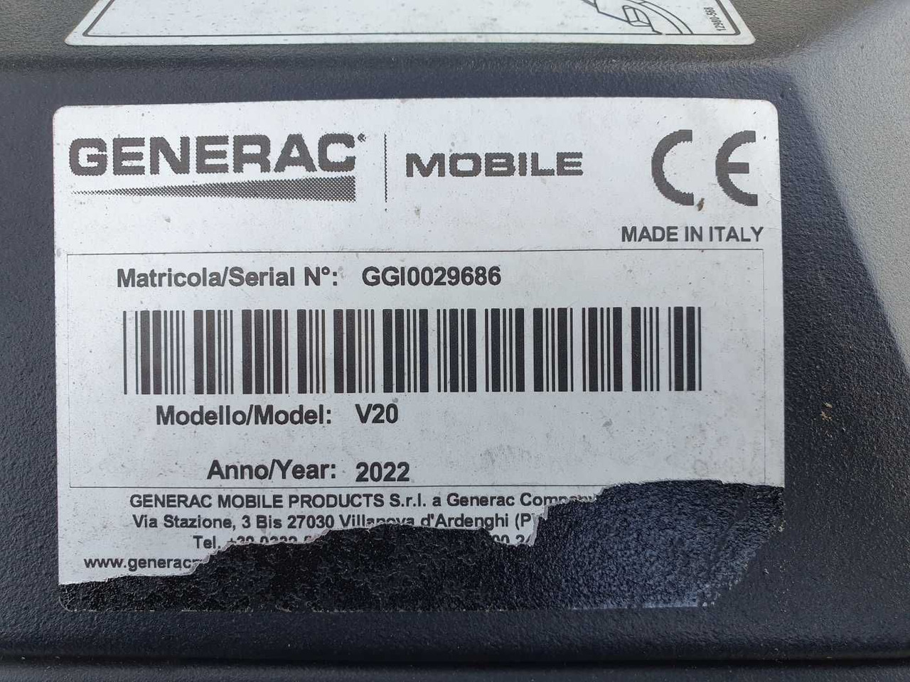 Torre de iluminação Generac V20 / Lichtmast / 757 h: foto 13