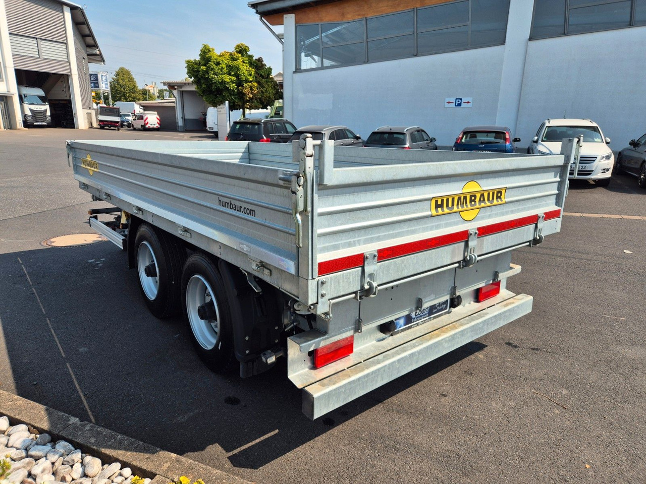Humbaur HTK 754020 Dreiseitenkipper vollverzinkt - Reboque basculante: foto 3 Humbaur HTK 754020 Dreiseitenkipper vollverzinkt - Reboque basculante: foto 3