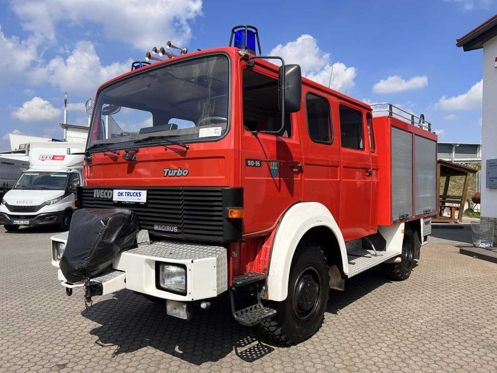 Iveco 90-16 AW 4x4 LF8 Feuerwehr Standheizung 9 Sitze - Carro de bombeiro: foto 2 Iveco 90-16 AW 4x4 LF8 Feuerwehr Standheizung 9 Sitze - Carro de bombeiro: foto 2