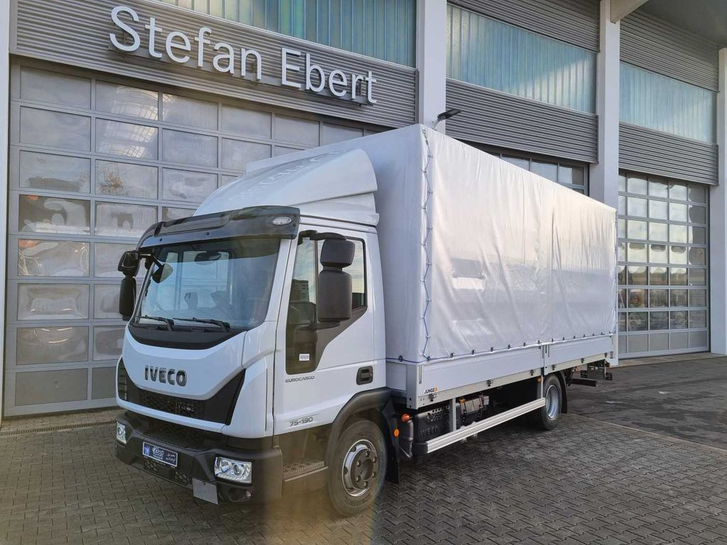Iveco Eurocargo ML75E19/P LBW Klima Kamera - Carrinha de lona: foto 1 Iveco Eurocargo ML75E19/P LBW Klima Kamera - Carrinha de lona: foto 1