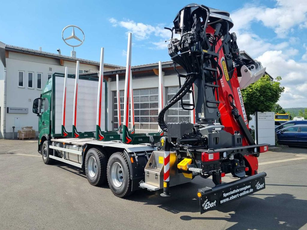 Camião de transporte de madeira, Camião grua novo Iveco X-WAY AS300X57ZP ON+ 6x4 Palfinger Epsilon M12 Z: foto 6