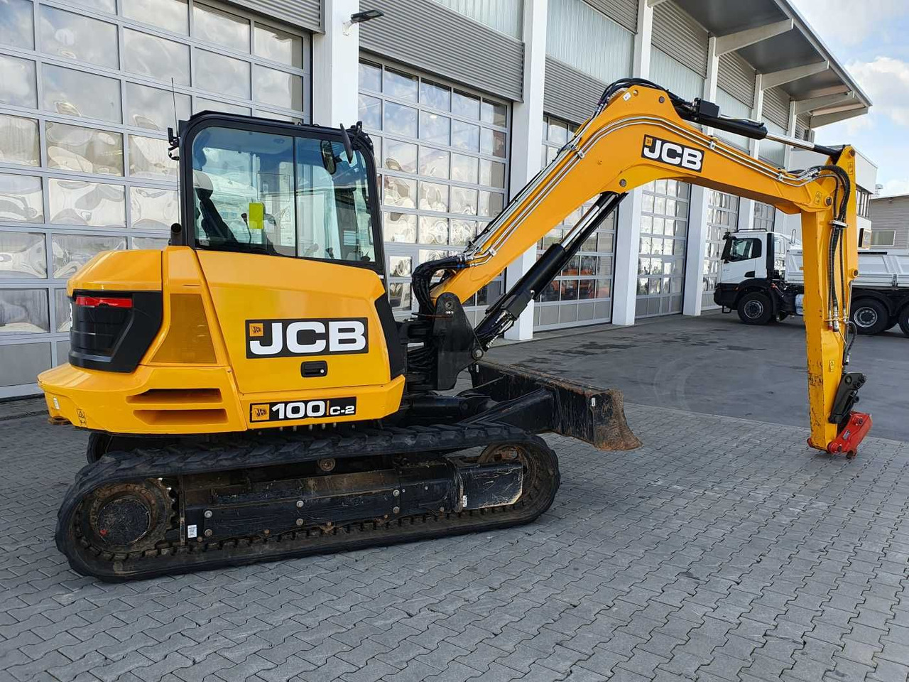 JCB 100C-2 / nur 471h! / 2022 / Lehnhoff HS08 - Escavadora de rastos: foto 2 JCB 100C-2 / nur 471h! / 2022 / Lehnhoff HS08 - Escavadora de rastos: foto 2