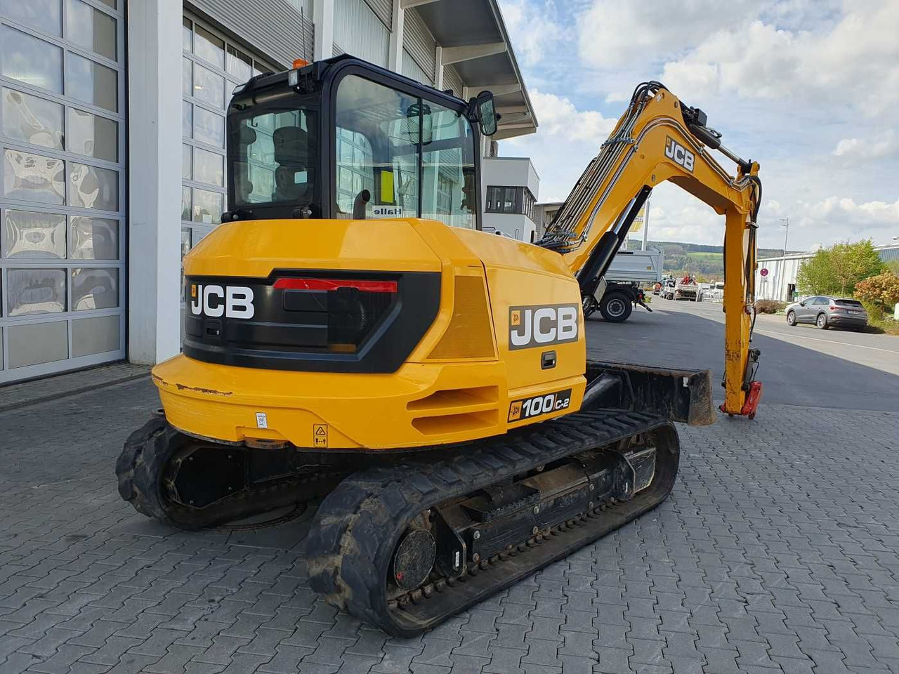JCB 100C-2 / nur 471h! / 2022 / Lehnhoff HS08 - Escavadora de rastos: foto 3 JCB 100C-2 / nur 471h! / 2022 / Lehnhoff HS08 - Escavadora de rastos: foto 3