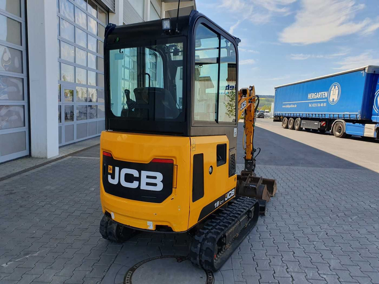 JCB 19C-1 / 528h / 2022 / Powertilt / Löffelpaket - Mini escavadeira: foto 4 JCB 19C-1 / 528h / 2022 / Powertilt / Löffelpaket - Mini escavadeira: foto 4