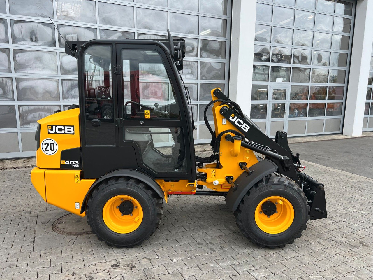 JCB 403 Plus / Neufahrzeug / 2025 / Gabel / Schaufel - Pá carregadora de rodas: foto 2 JCB 403 Plus / Neufahrzeug / 2025 / Gabel / Schaufel - Pá carregadora de rodas: foto 2