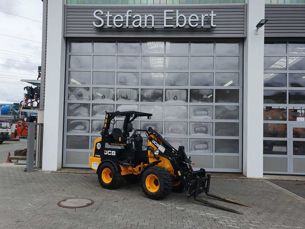 JCB 403 / Schaufel + Gabel / nur 248h! - Pá carregadora de rodas: foto 1 JCB 403 / Schaufel + Gabel / nur 248h! - Pá carregadora de rodas: foto 1