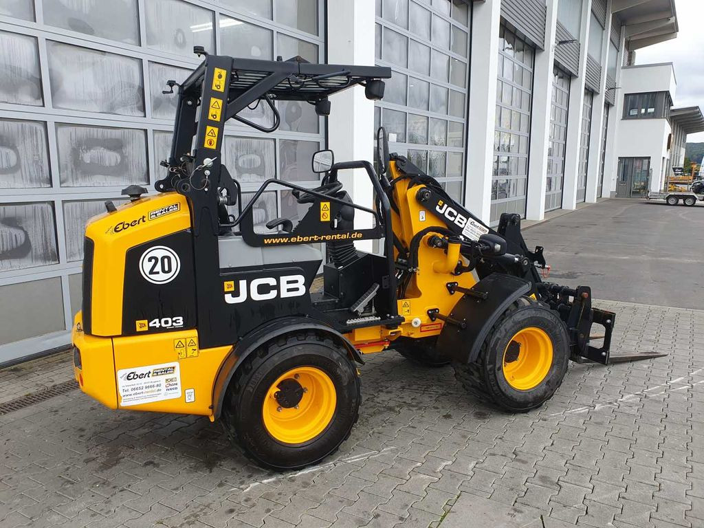 JCB 403 / Schaufel + Gabel / nur 248h! - Pá carregadora de rodas: foto 4 JCB 403 / Schaufel + Gabel / nur 248h! - Pá carregadora de rodas: foto 4