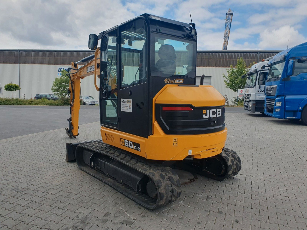 JCB 60C - 2 / nur 316h! / 2022 / HS03 / Klima! - Mini escavadeira: foto 5 JCB 60C - 2 / nur 316h! / 2022 / HS03 / Klima! - Mini escavadeira: foto 5