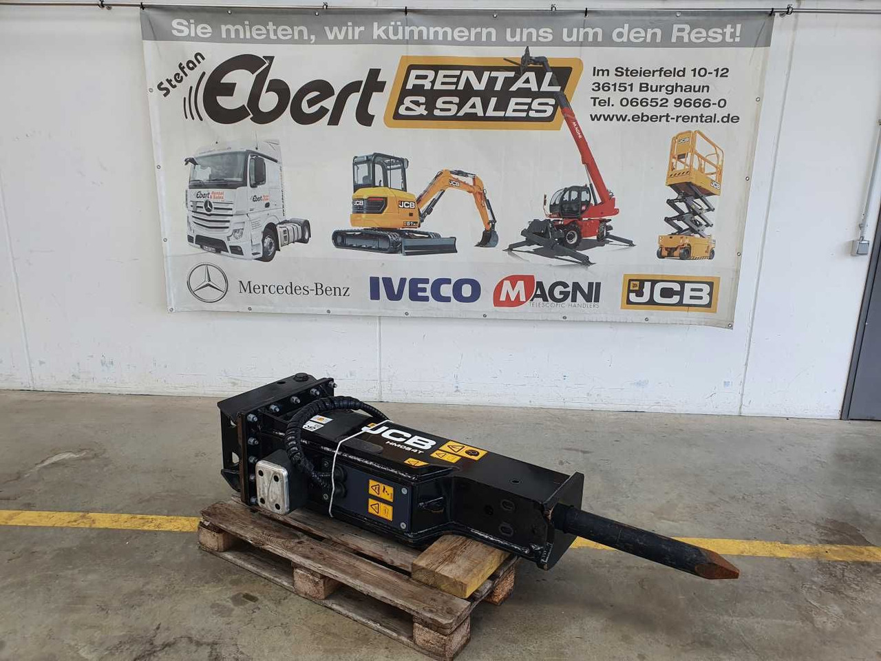 JCB HM054T / Hydraulikhammer / MS08 / 6 - 10 to - Martelo hidráulico por Máquina de construção: foto 1 JCB HM054T / Hydraulikhammer / MS08 / 6 - 10 to - Martelo hidráulico por Máquina de construção: foto 1