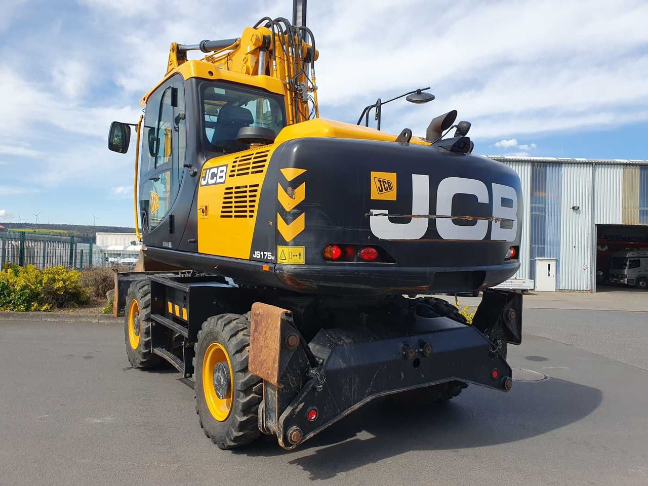 JCB JS 175 W / 2024 / nur 622h! / 1x Tieflöffel - Escavadeira de rodas: foto 3 JCB JS 175 W / 2024 / nur 622h! / 1x Tieflöffel - Escavadeira de rodas: foto 3