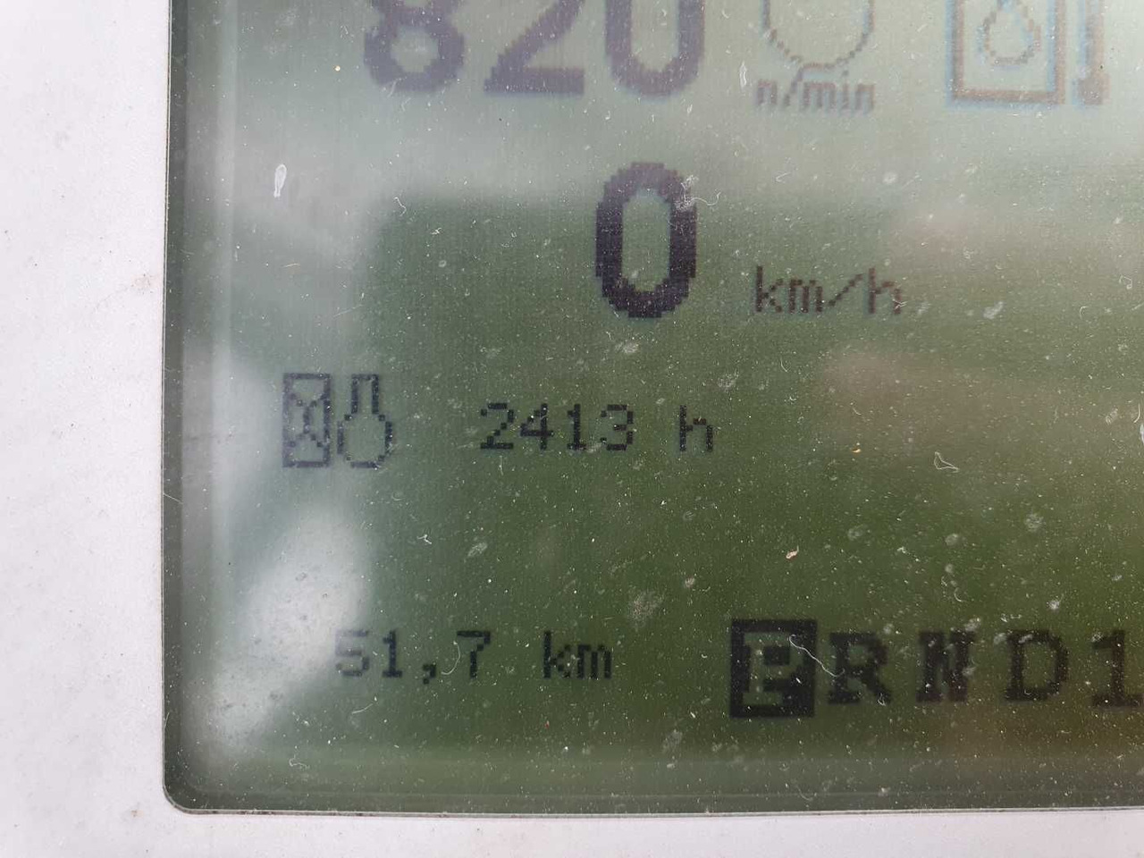 Empilhadeira a diesel Jungheinrich DFG 680 / 4.500mm / 2.413h / Zinkenverstellgerät: foto 14