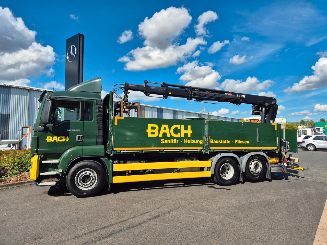 MAN TGS 26.420 6x2-4 LL Hiab 177K PRO 2 Stück - Camião grua: foto 4 MAN TGS 26.420 6x2-4 LL Hiab 177K PRO 2 Stück - Camião grua: foto 4