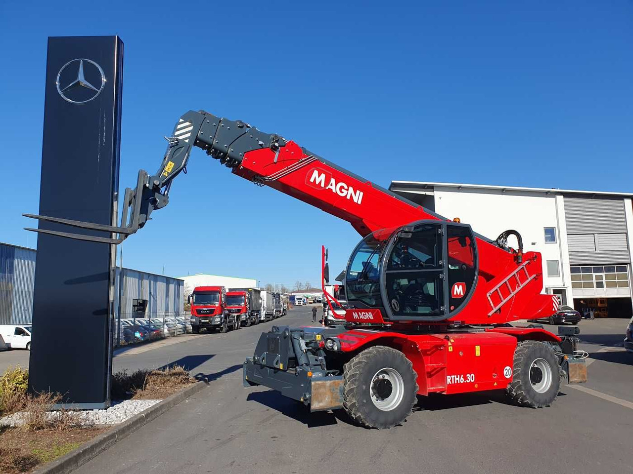 Magni RTH 6.30 Roto + Funk + Klima / nur 119h! - Empilhador telescópico: foto 1 Magni RTH 6.30 Roto + Funk + Klima / nur 119h! - Empilhador telescópico: foto 1