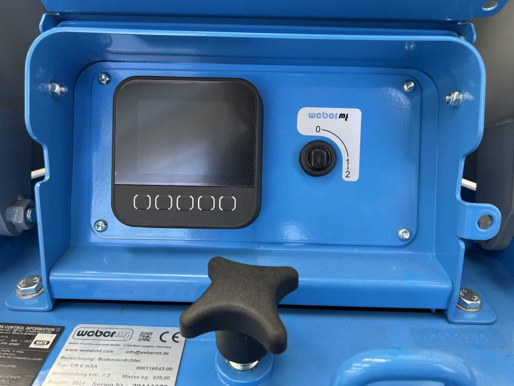 Máquina de construção novo Weber CR 6 WSA Hatz-Diesel / 428 kg Rüttelplatte: foto 10