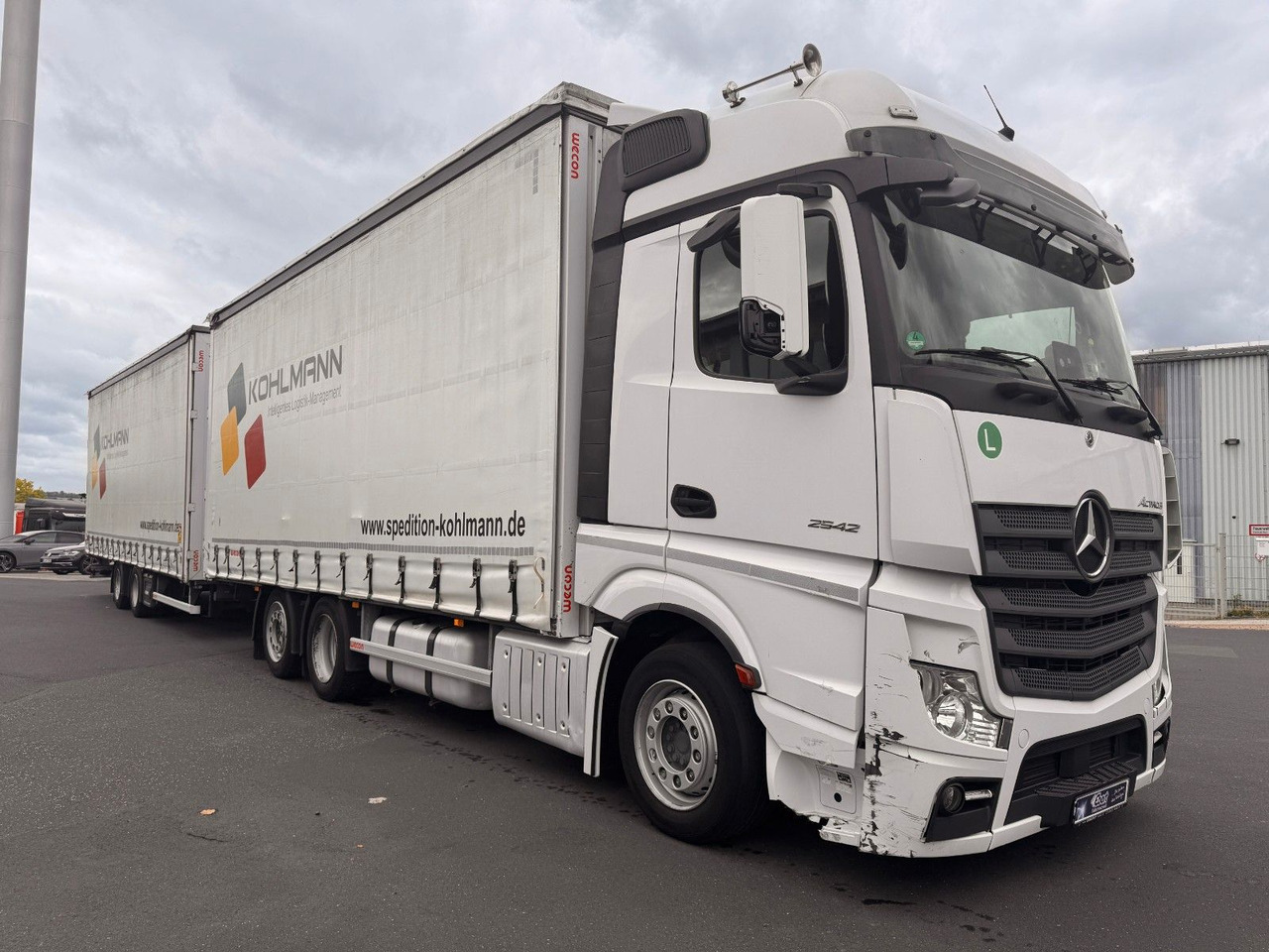 Mercedes-Benz Actros 2542 LnR 6x2 Retarder Standklima - Camião de lona: foto 3 Mercedes-Benz Actros 2542 LnR 6x2 Retarder Standklima - Camião de lona: foto 3