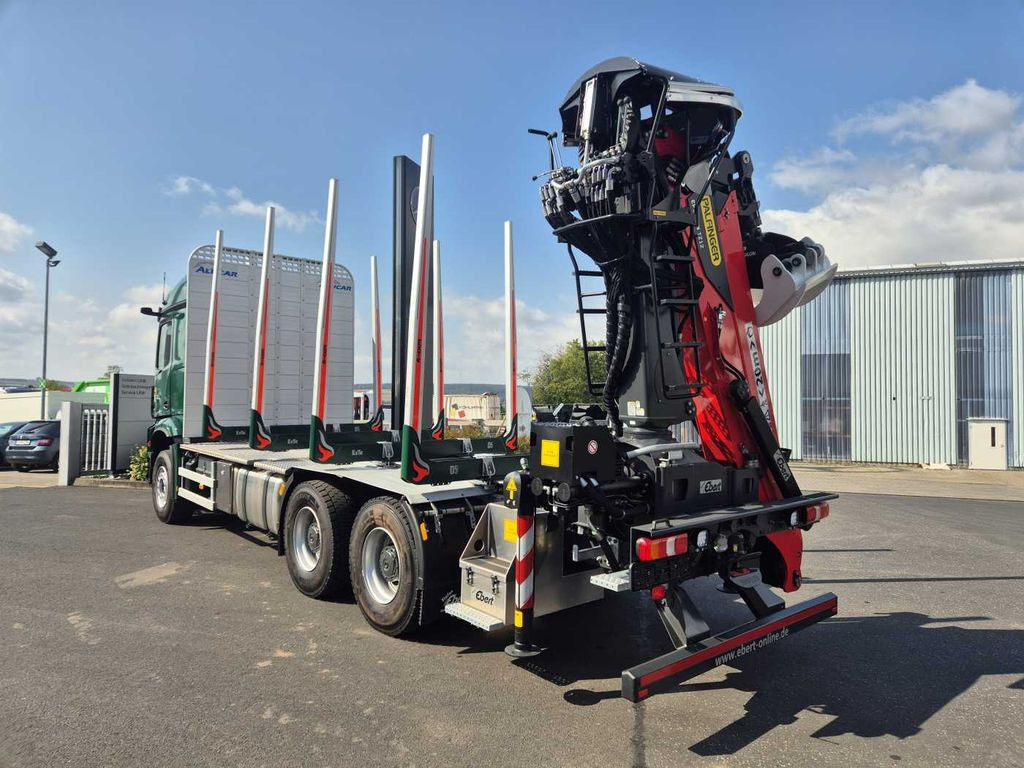 Camião de transporte de madeira, Camião grua novo Mercedes-Benz Arocs 2651 L 6x4 Kran Epsilon TZ 12-86 Retarder: foto 6