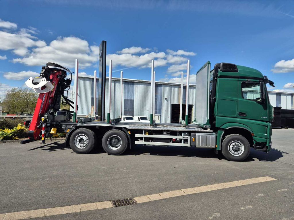 Mercedes-Benz Arocs 2751 L 6x2 (6x4) HAD + Kran: Epsilon M12Z - Camião de transporte de madeira, Camião grua: foto 5 Mercedes-Benz Arocs 2751 L 6x2 (6x4) HAD + Kran: Epsilon M12Z - Camião de transporte de madeira, Camião grua: foto 5