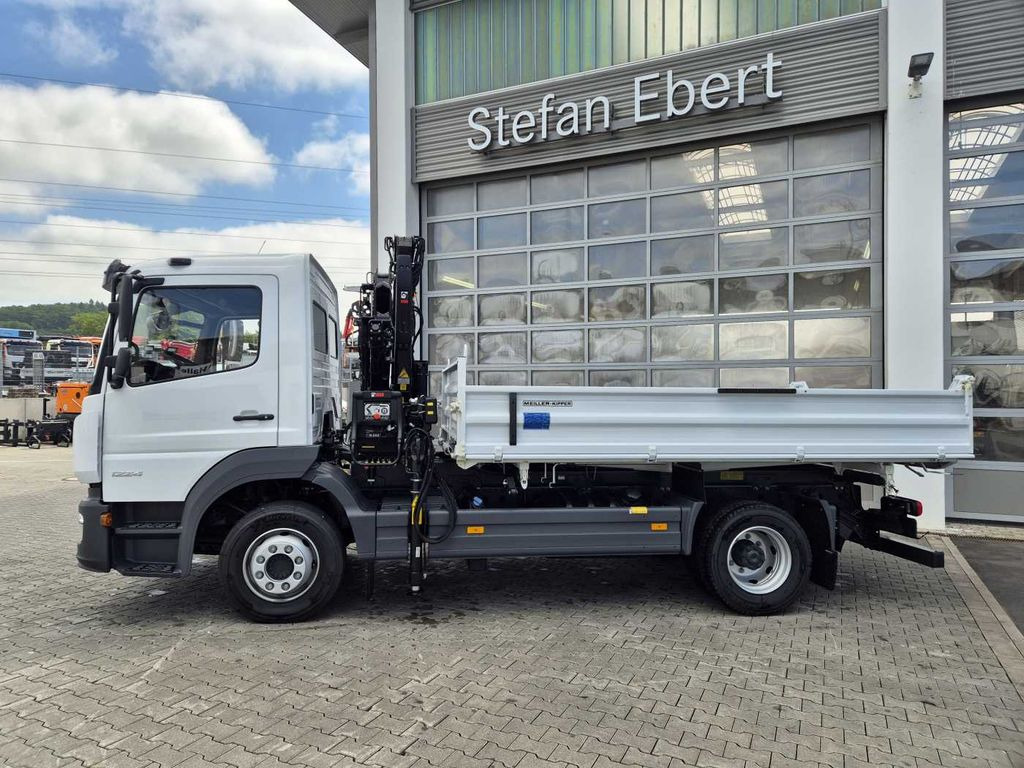 Mercedes-Benz Atego 1224 KK Kipper+Kran+Funk+Greifersteuerung - Camião basculante, Camião grua: foto 4 Mercedes-Benz Atego 1224 KK Kipper+Kran+Funk+Greifersteuerung - Camião basculante, Camião grua: foto 4