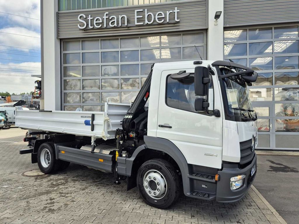 Mercedes-Benz Atego 1224 KK Kipper+Kran+Funk+Greifersteuerung - Camião basculante, Camião grua: foto 3 Mercedes-Benz Atego 1224 KK Kipper+Kran+Funk+Greifersteuerung - Camião basculante, Camião grua: foto 3