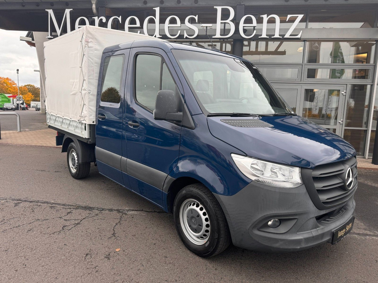 Mercedes-Benz Sprinter 215 CDI DoKa 9G Klima AHK SHZ - Carrinha de lona, Carrinha cabine dupla: foto 1 Mercedes-Benz Sprinter 215 CDI DoKa 9G Klima AHK SHZ - Carrinha de lona, Carrinha cabine dupla: foto 1
