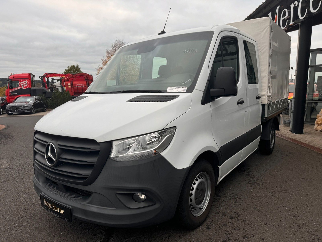 Mercedes-Benz Sprinter 215 CDI DoKa 9G Klima AHK SHZ - Carrinha de lona, Carrinha cabine dupla: foto 3 Mercedes-Benz Sprinter 215 CDI DoKa 9G Klima AHK SHZ - Carrinha de lona, Carrinha cabine dupla: foto 3