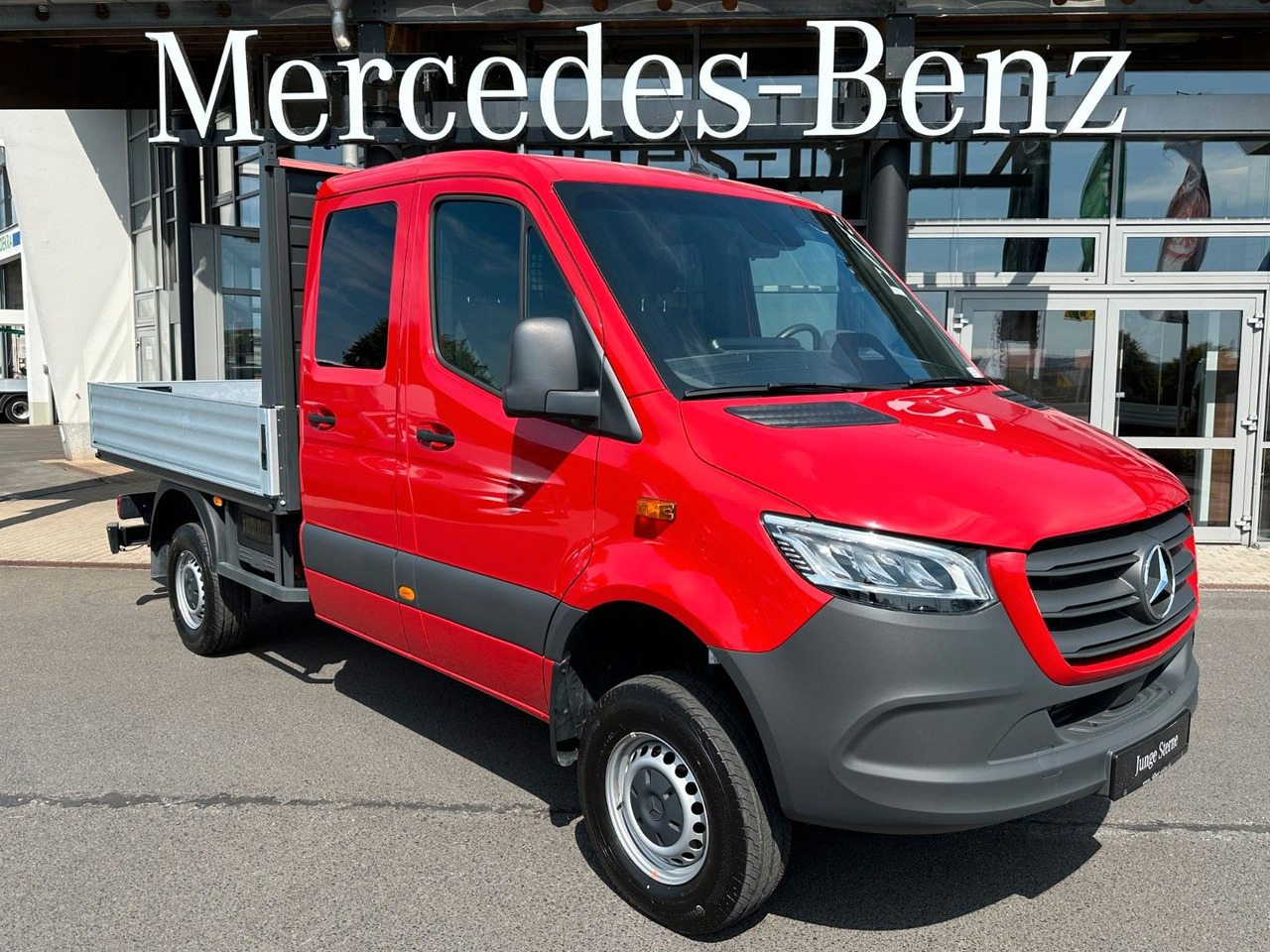 Mercedes-Benz Sprinter 319 CDI 4x4 DoKa Klima AHK3,5to - Carrinha de caixa aberta, Carrinha cabine dupla: foto 1 Mercedes-Benz Sprinter 319 CDI 4x4 DoKa Klima AHK3,5to - Carrinha de caixa aberta, Carrinha cabine dupla: foto 1