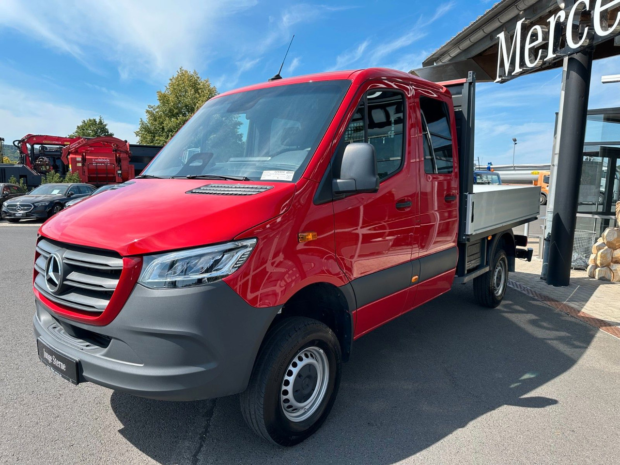 Mercedes-Benz Sprinter 319 CDI 4x4 DoKa Klima AHK3,5to - Carrinha de lona, Carrinha cabine dupla: foto 3 Mercedes-Benz Sprinter 319 CDI 4x4 DoKa Klima AHK3,5to - Carrinha de lona, Carrinha cabine dupla: foto 3