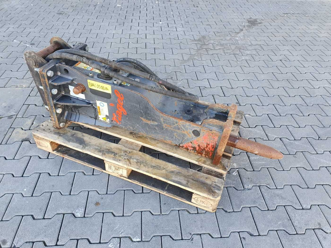 Nagel M5 Rammer / Hydraulikhammer / MS03 / 2017 - Martelo hidráulico por Máquina de construção: foto 1 Nagel M5 Rammer / Hydraulikhammer / MS03 / 2017 - Martelo hidráulico por Máquina de construção: foto 1