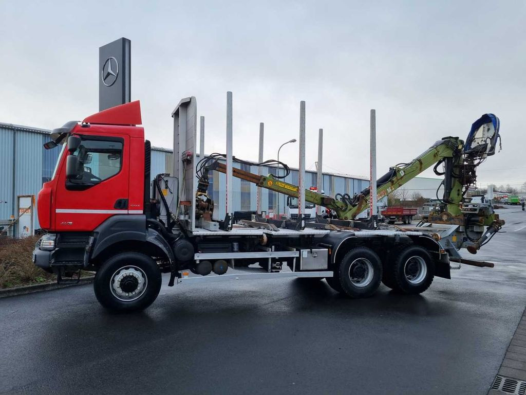 Renault Kerax 460.35 DXI 6x6 Loglift 96 S blatt/blatt Renault Kerax 460.35 DXI 6x6 Loglift 96 S blatt/blatt - Camião de transporte de madeira, Camião grua: foto 4 Renault Kerax 460.35 DXI 6x6 Loglift 96 S blatt/blatt Renault Kerax 460.35 DXI 6x6 Loglift 96 S blatt/blatt - Camião de transporte de madeira, Camião grua: foto 4