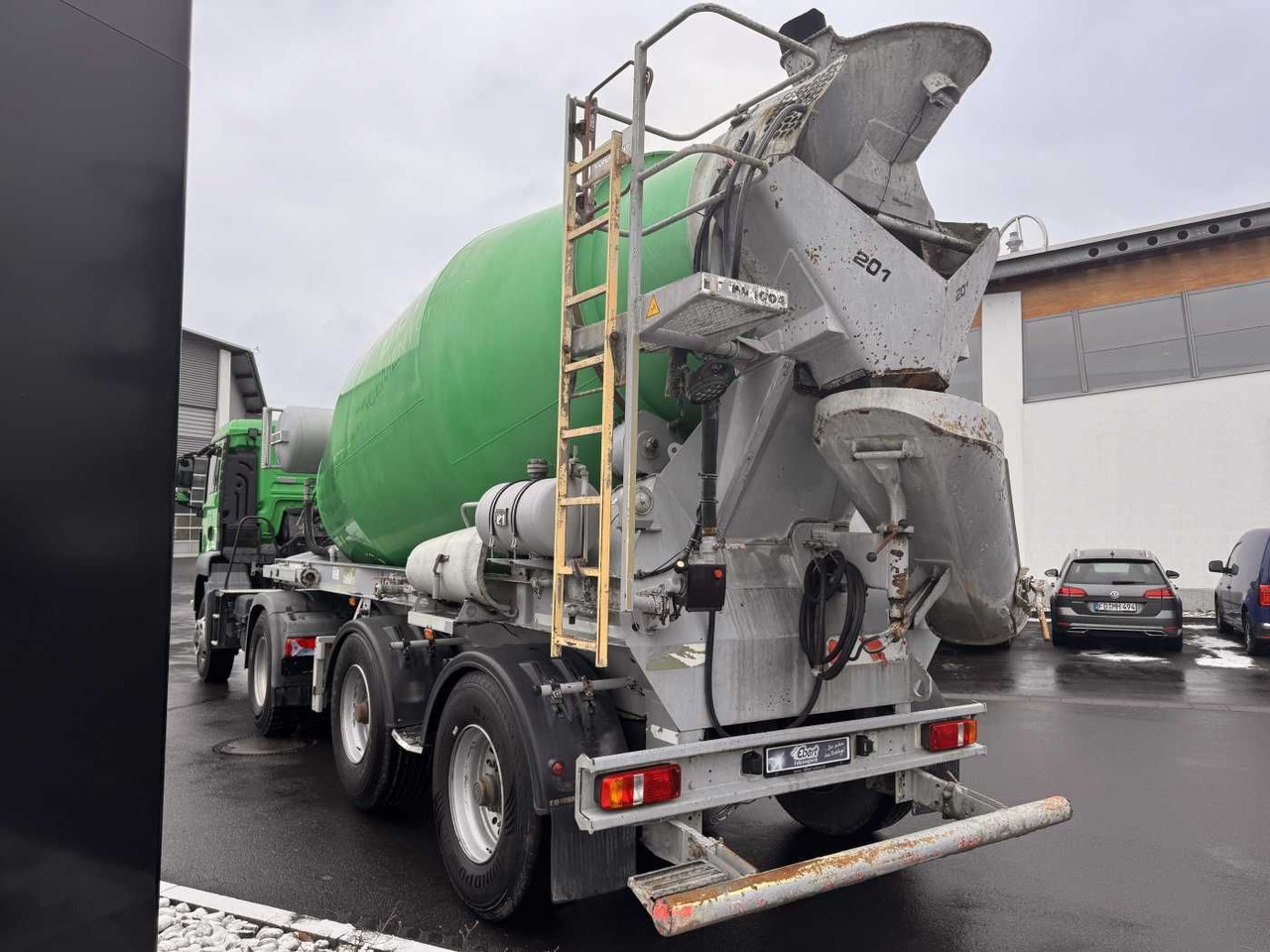 Semi-reboque Müller-Mitteltal SF32BM/BT Liebherr HTM1004 10m³ BPW Liftachse: foto 11