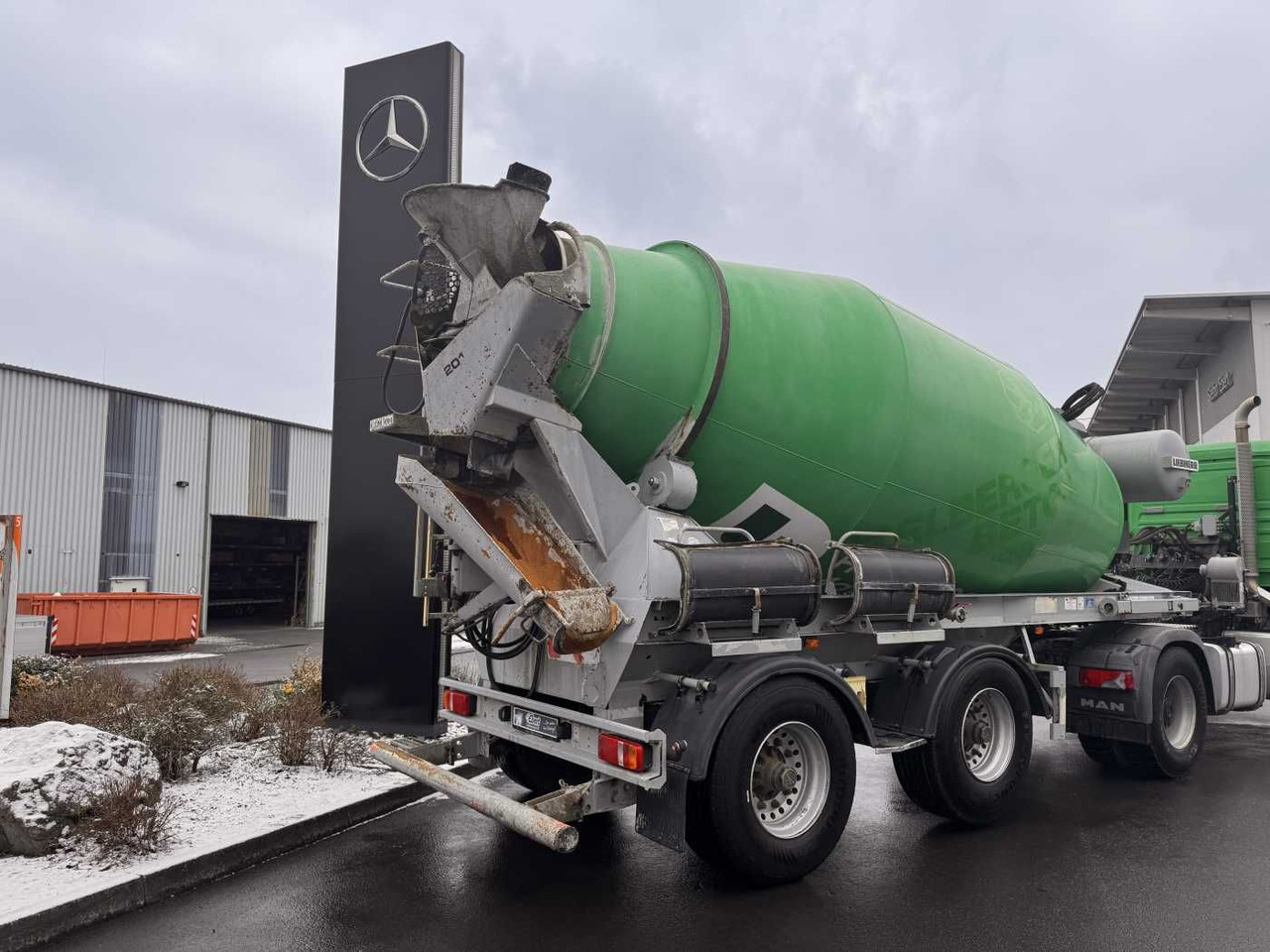 Semi-reboque Müller-Mitteltal SF32BM/BT Liebherr HTM1004 10m³ BPW Liftachse: foto 15