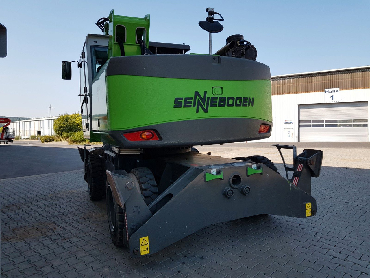 Sennebogen 817E / nur: 1.374h / 2019 / Sortiergreifer - Escavadeira de rodas: foto 5 Sennebogen 817E / nur: 1.374h / 2019 / Sortiergreifer - Escavadeira de rodas: foto 5