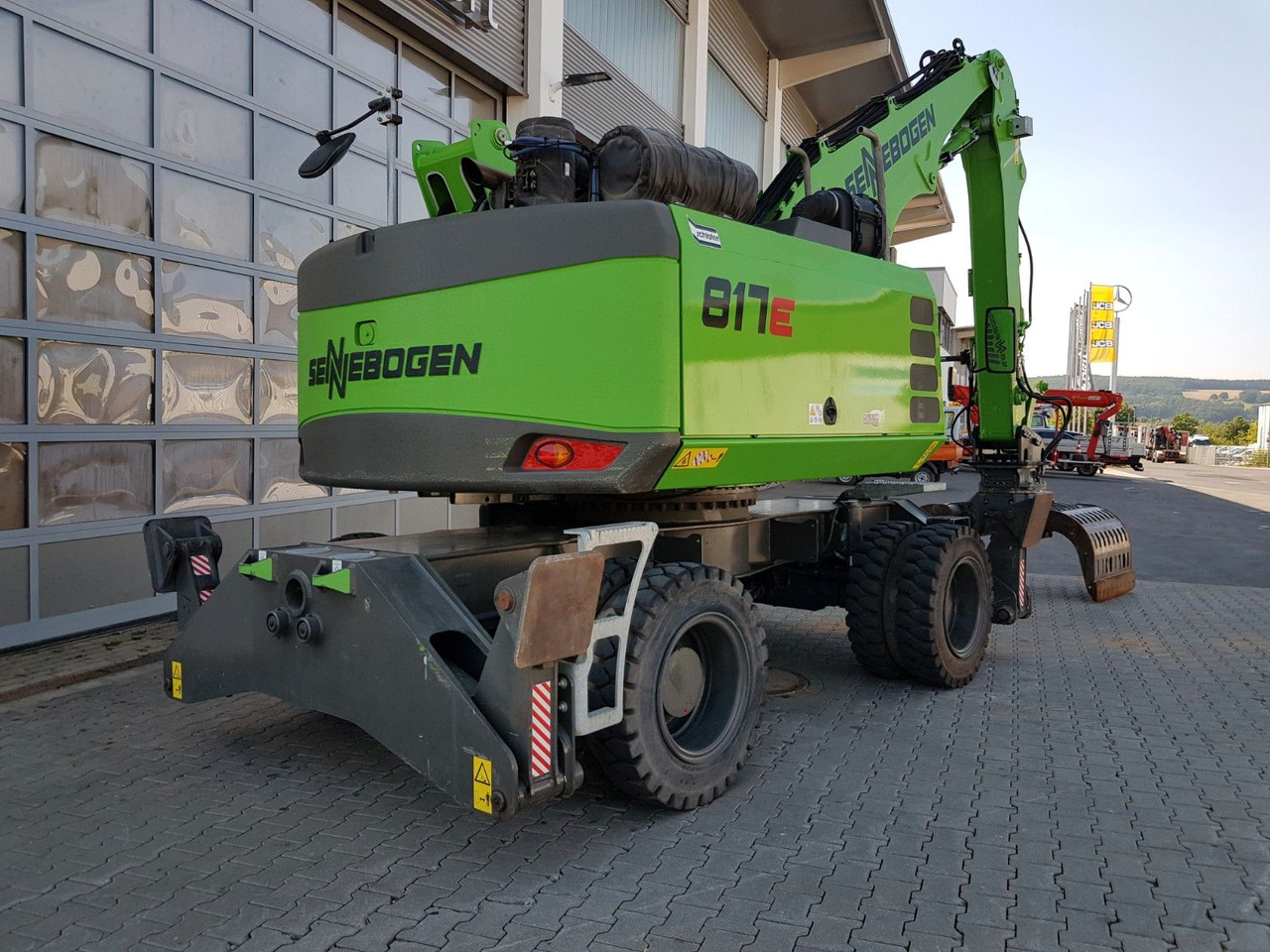 Sennebogen 817E / nur: 1.374h / 2019 / Sortiergreifer - Escavadeira de rodas: foto 3 Sennebogen 817E / nur: 1.374h / 2019 / Sortiergreifer - Escavadeira de rodas: foto 3