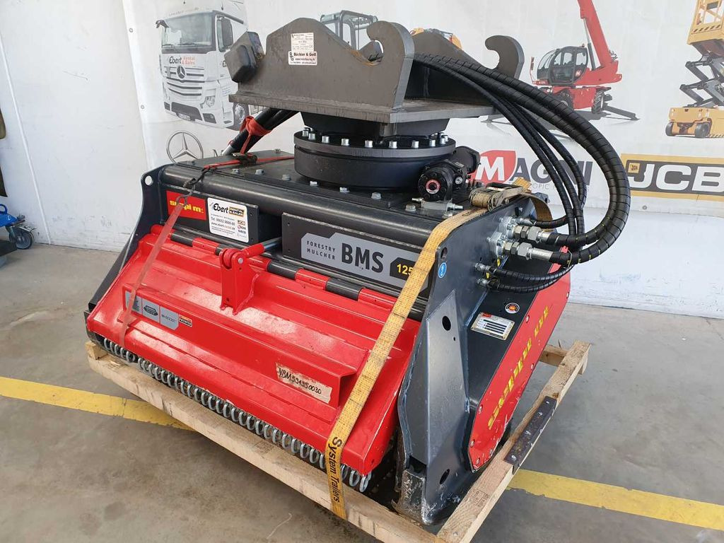 Seppi M. BMS 125 Forstmulcher / Drehmotor / DEMO Seppi M. BMS 125 Forstmulcher / Drehmotor / DEMO - Triturador florestal: foto 3 Seppi M. BMS 125 Forstmulcher / Drehmotor / DEMO Seppi M. BMS 125 Forstmulcher / Drehmotor / DEMO - Triturador florestal: foto 3